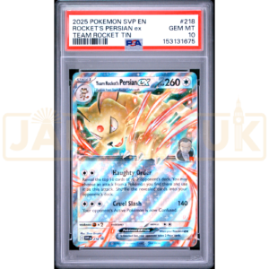 Pokemon Team Rocket's Persian ex Holo Promo SVP EN 218 English Graded Card PSA 10 #153131675