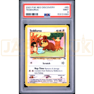 Pokemon Teddiursa Neo Discovery 65/75 English Graded Card PSA 9 #153131689