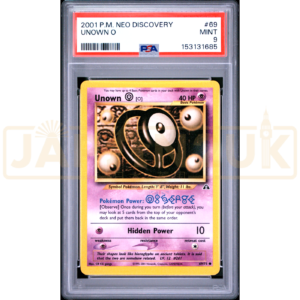 Pokemon Unown [O] Neo Discovery 69/75 English Graded Card PSA 9 #153131685