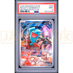 Pokemon Team Rocket's Wobbuffet Promo SVP EN 203 English Graded Card PSA 9 #153131765