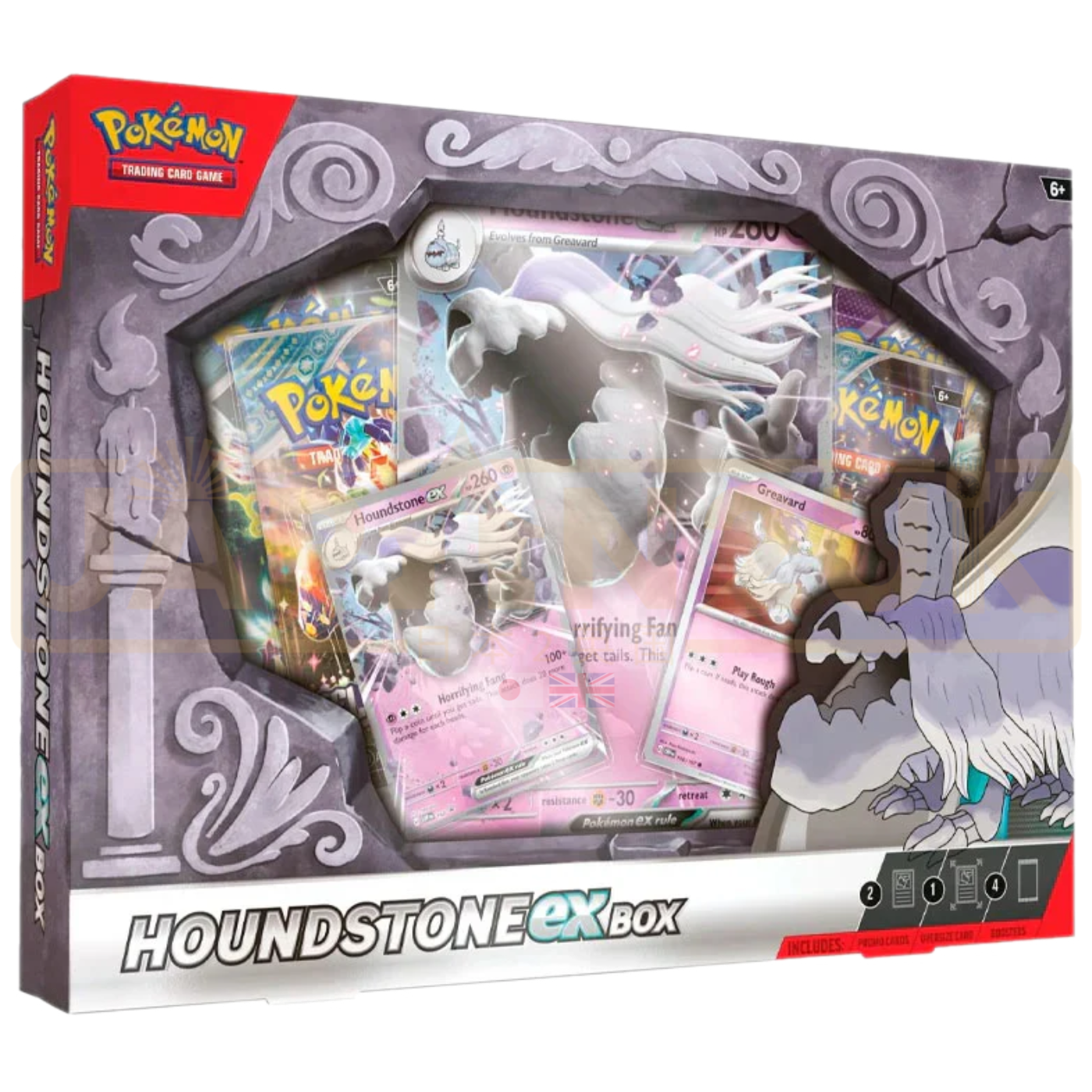 Pokemon Houndstone ex English Collection Box