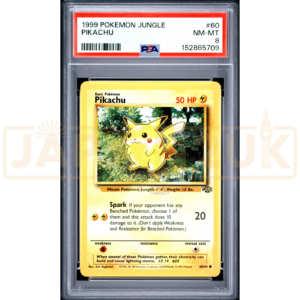 Pokemon Pikachu Jungle 60/64 English Graded Card PSA 8 #152865709