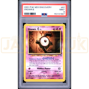 Pokemon Unown [E] Neo Discovery 67/75 English Graded Card PSA 9 #153131687