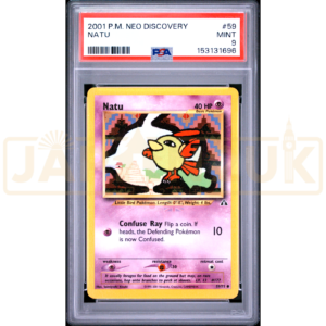 Pokemon Natu Neo Discovery 59/75 English Graded Card PSA 9 #153131696