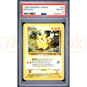 Pokemon Pikachu Jungle 60/64 English Graded Card PSA 8 #152865717