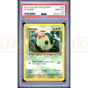 Pokemon Caterpie Neo Discovery 53/75 English Graded Card PSA 10 #153131704