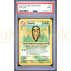 Pokemon Kakuna Neo Discovery 41/75 English Graded Card PSA 9 #153131717