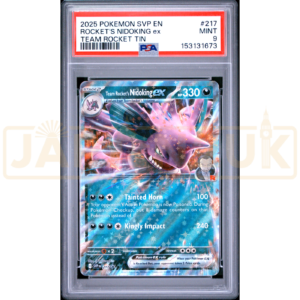 Pokemon Team Rocket's Nidoking ex Holo Promo SVP EN 217 English Graded Card PSA 9 #153131673