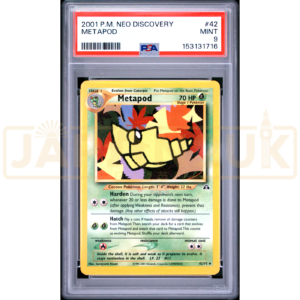 Pokemon Metapod Neo Discovery 42/75 English Graded Card PSA 9 #153131716
