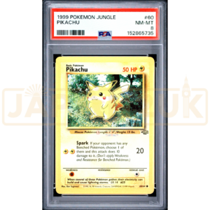 Pokemon Pikachu Jungle 60/64 English Graded Card PSA 8 #152865735