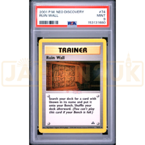 Pokemon Ruin Wall Neo Discovery 74/75 English Graded Card PSA 9 #153131680