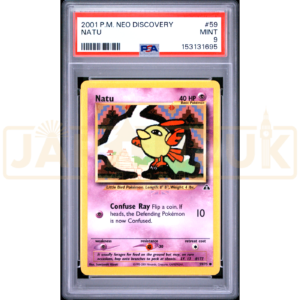 Pokemon Natu Neo Discovery 59/75 English Graded Card PSA 9 #153131695