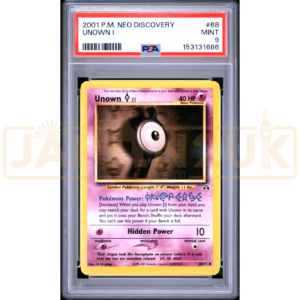 Pokemon Unown [I] Neo Discovery 68/75 English Graded Card PSA 9 #153131686