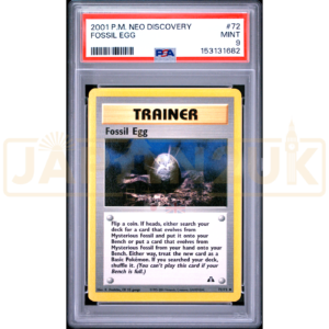 Pokemon Fossil Egg Neo Discovery 72/75 English Graded Card PSA 9 #153131682
