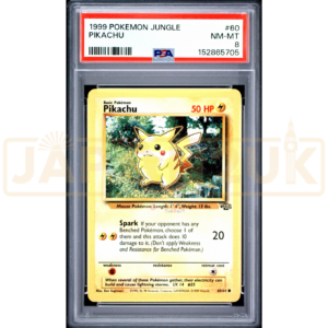 Pokemon Pikachu Jungle 60/64 English Graded Card PSA 8 #152865705