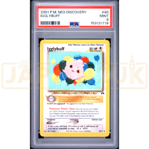 Pokemon Igglybuff Neo Discovery 40/75 English Graded Card PSA 9 #153131718