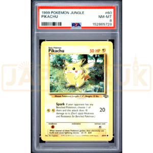 Pokemon Pikachu Jungle 60/64 English Graded Card PSA 8 #152865728