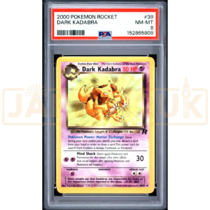 Pokemon Dark Kadabra Team Rocket 39/82 English Graded Card PSA 8 #152865809