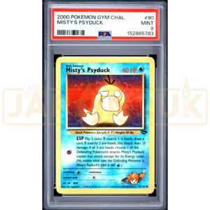 Pokemon Misty's Psyduck Gym Challenge 90/132 English Graded Card PSA 9 #152865783
