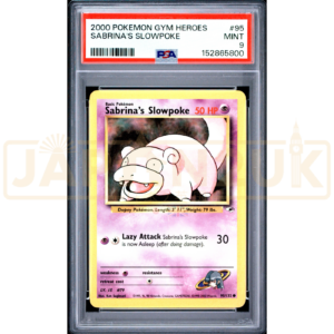 Pokemon Sabrina's Slowpoke Gym Heroes 95/132 English Graded Card PSA 9 #152865800