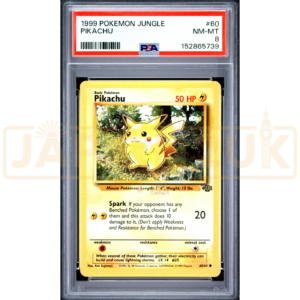 Pokemon Pikachu Jungle 60/64 English Graded Card PSA 8 #152865739