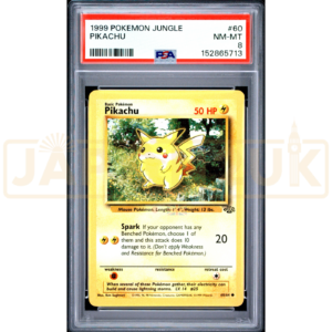 Pokemon Pikachu Jungle 60/64 English Graded Card PSA 8 #152865713