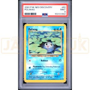Pokemon Poliwag Neo Discovery 62/75 English Graded Card PSA 9 #153131692