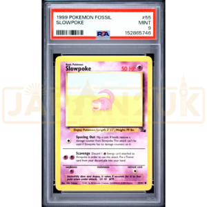Pokemon Slowpoke Fossil 55/62 English Graded Card PSA 9 #152865746