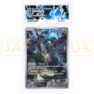 Pokemon N's Zekrom Mega Evolution Elite Trainer Box Promo MEP EN 031 English Graded Card ACE 9 #943506