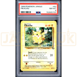Pokemon Pikachu Jungle 60/64 English Graded Card PSA 8 #152865700