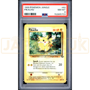 Pokemon Pikachu Jungle 60/64 English Graded Card PSA 8 #152865703