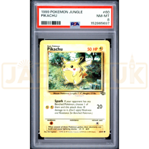 Pokemon Pikachu Jungle 60/64 English Graded Card PSA 8 #152865697