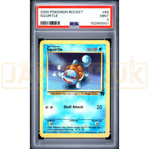 Pokemon Squirtle Team Rocket 68/82 English Graded Card PSA 9 #152865801
