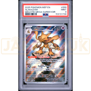 Pokemon Alakazam Holo Mega Evolution Elite Trainer Box Promo MEP EN 009 English Graded Card PSA 9 #153131738
