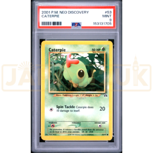 Pokemon Caterpie Neo Discovery 53/75 English Graded Card PSA 9 #153131705