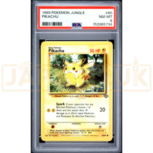 Pokemon Pikachu Jungle 60/64 English Graded Card PSA 8 #152865734