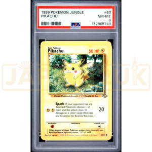 Pokemon Pikachu Jungle 60/64 English Graded Card PSA 8 #152865740
