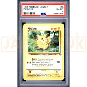 Pokemon Pikachu Jungle 60/64 English Graded Card PSA 8 #152865695