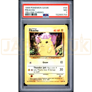 Pokemon Pikachu Base Set 58/102 English Graded Card PSA 7 #152865758