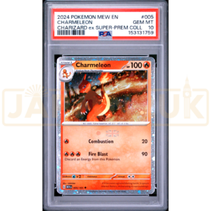 Pokemon Charmeleon Holo Charizard Super Premium Collection MEW en 005/165 English Graded Card PSA 10 #153131759