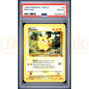 Pokemon Pikachu Jungle 60/64 English Graded Card PSA 8 #152865736