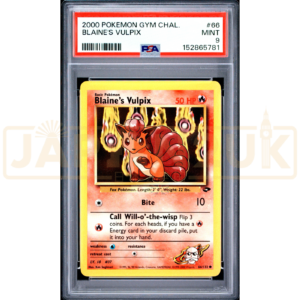 Pokemon Blaine's Vulpix Gym Challenge 66/132 English Graded Card PSA 9 #152865781