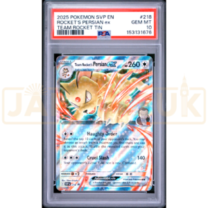 Pokemon Team Rocket's Persian ex Holo Promo SVP EN 218 English Graded Card PSA 10 #153131676