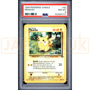 Pokemon Pikachu Jungle 60/64 English Graded Card PSA 8 #152865727