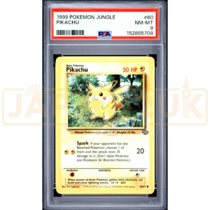 Pokemon Pikachu Jungle 60/64 English Graded Card PSA 8 #152865708