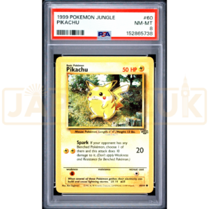 Pokemon Pikachu Jungle 60/64 English Graded Card PSA 8 #152865738