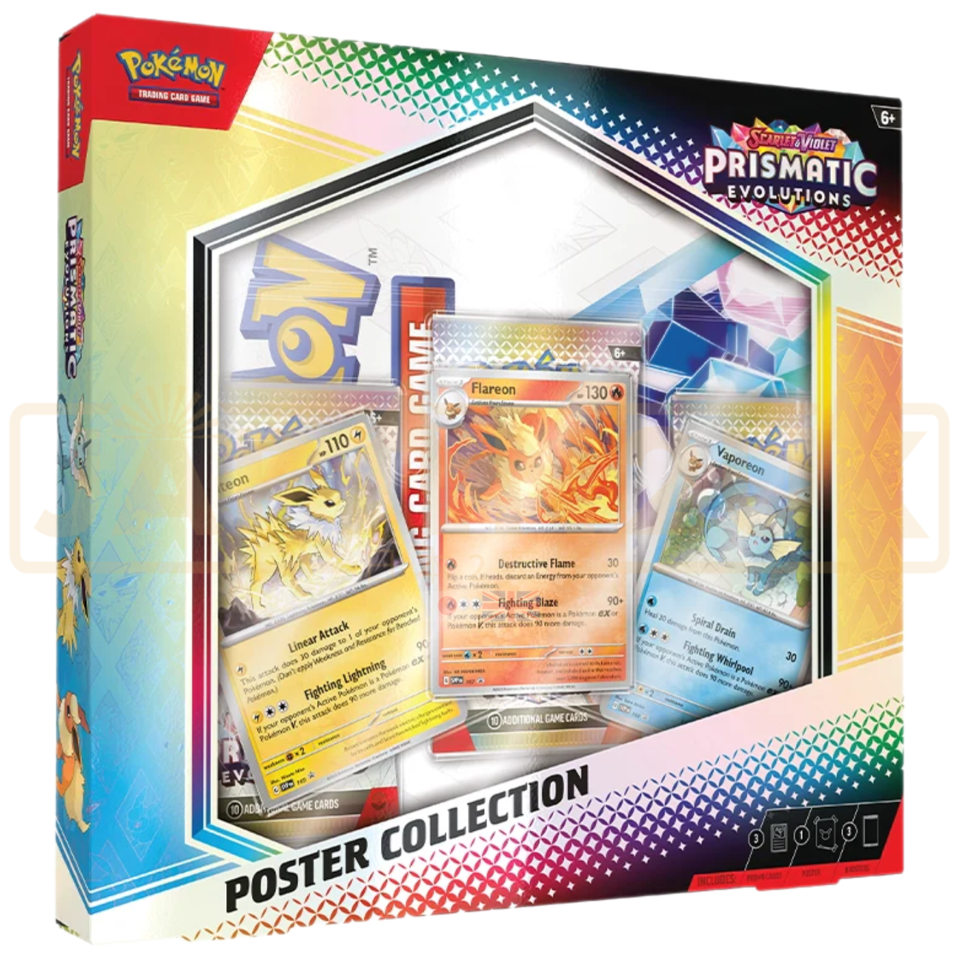 Pokemon Prismatic Evolutions English Poster Collection Box