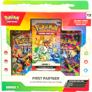 Pokemon 30th Anniversary First Partner Illustration Series 1 English Collection Box