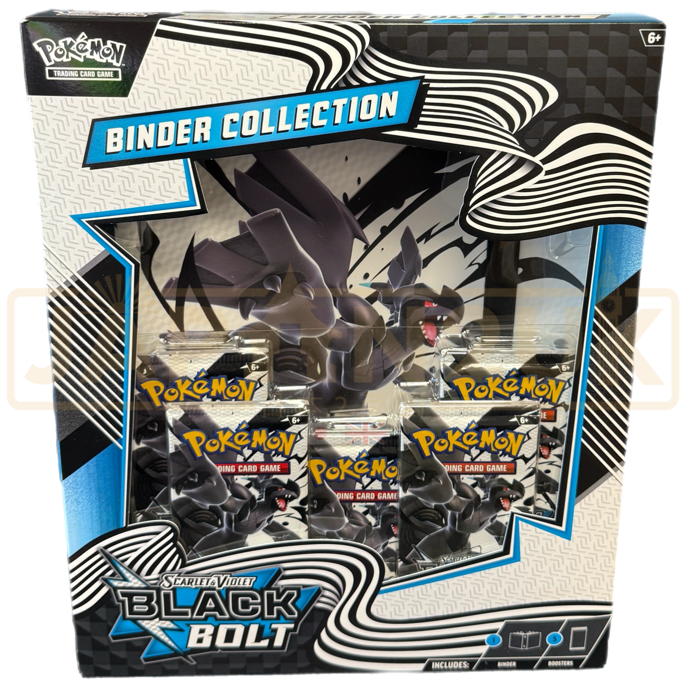 Pokemon Black Bolt English Binder Collection