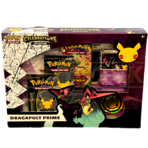 Pokemon Celebrations Dragapult Prime English Collection Box